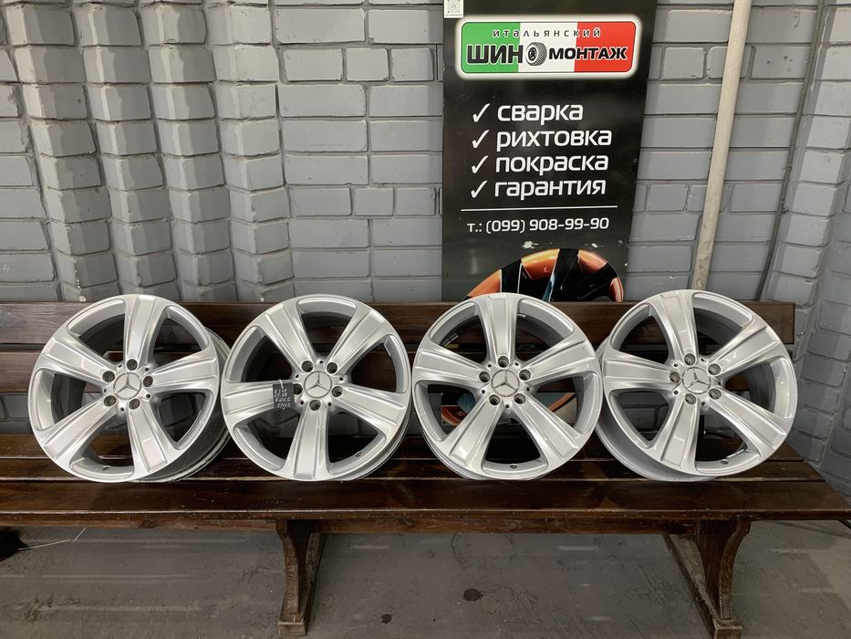 99 Оригинальные литые диски Mercedes GLE 5/112 R18 et38 A2534012100