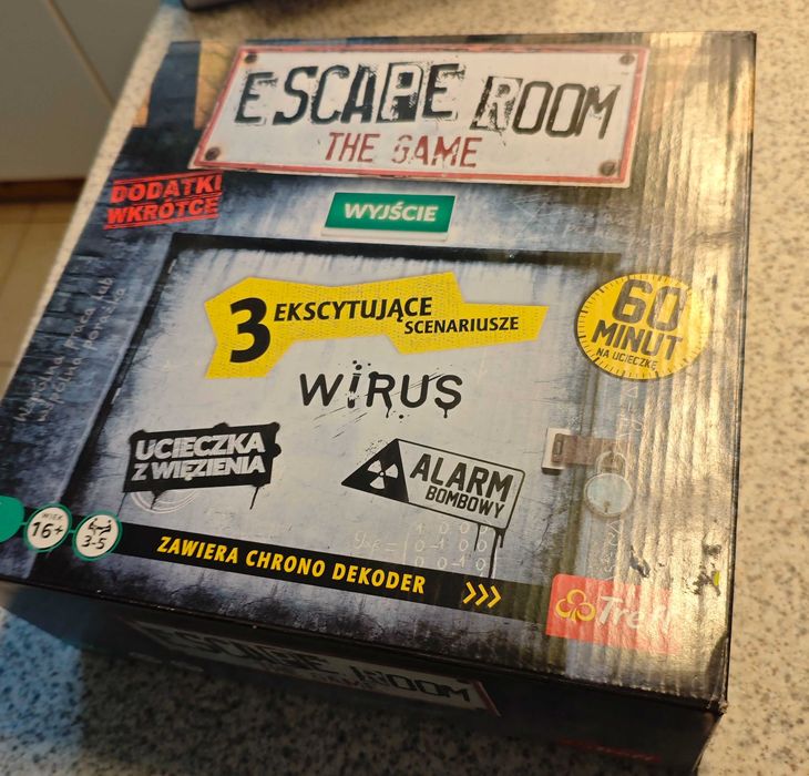 Escape room gra logiczna polska wersja, otwarta