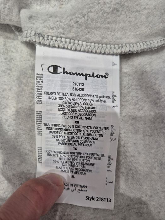 Кофта на флисе Champion original