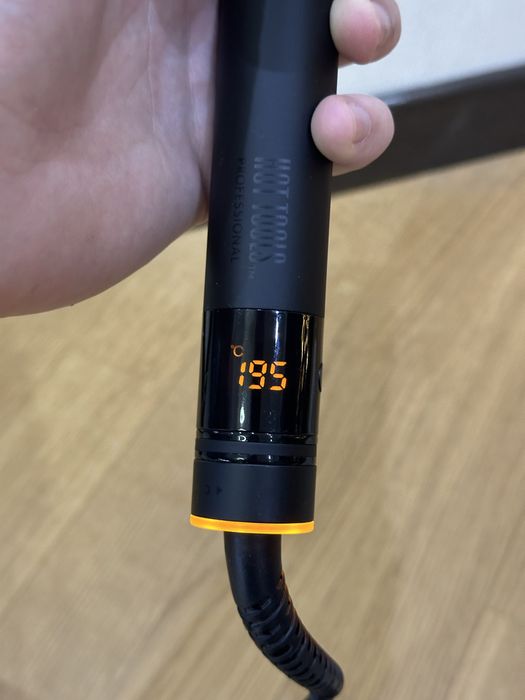 Hot tools плойка для волос 38mm digital salon curling iron