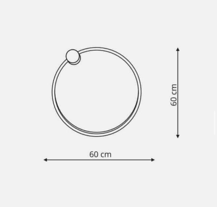 Light prestige mirror kinkiet mały LED