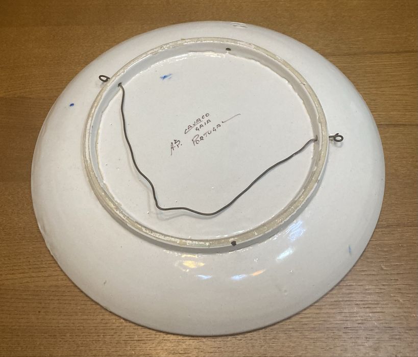 Pratão falante em faiança Cavaco