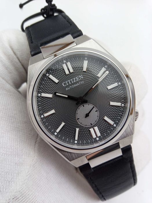 Японские мужские часы Citizen TSUYOSA NK5010-01H механика, автоподзавод, сапфир, Automatic, 21 камень
