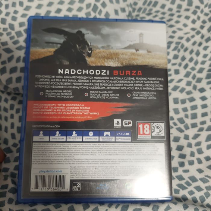 Ghost Of Tsushima ps4