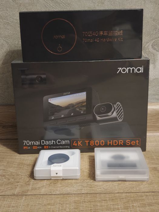 Видеорегистраторы 70mai 4К T800+RC24