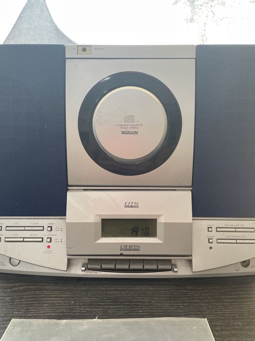 Rádio da para cassete e disco