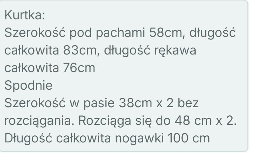 Kurtka i spodnie przeciwdeszczowe Drwal M