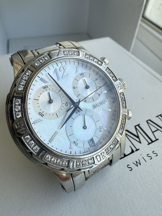 Годиник з діамантами Balmain B5555, діаманти прородні