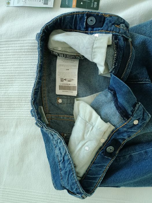 Spodnie jeansowe chłopięce Coccodrillo r.158