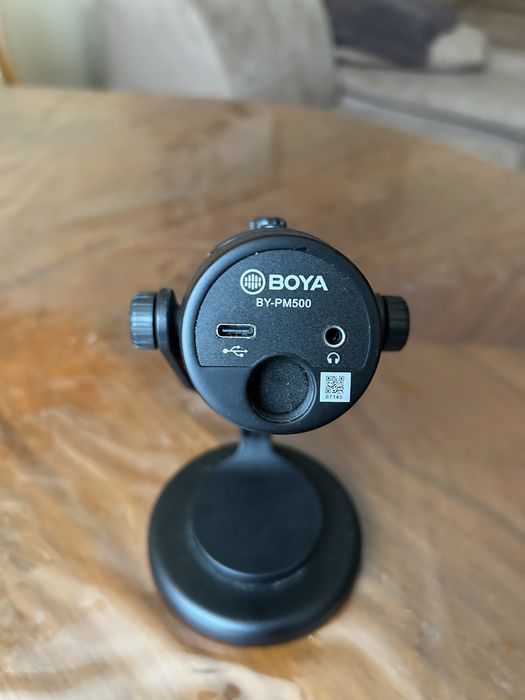 Mikrofon USB Boya BY-PM500 – Profesjonalny mikrofon pojemnościowy