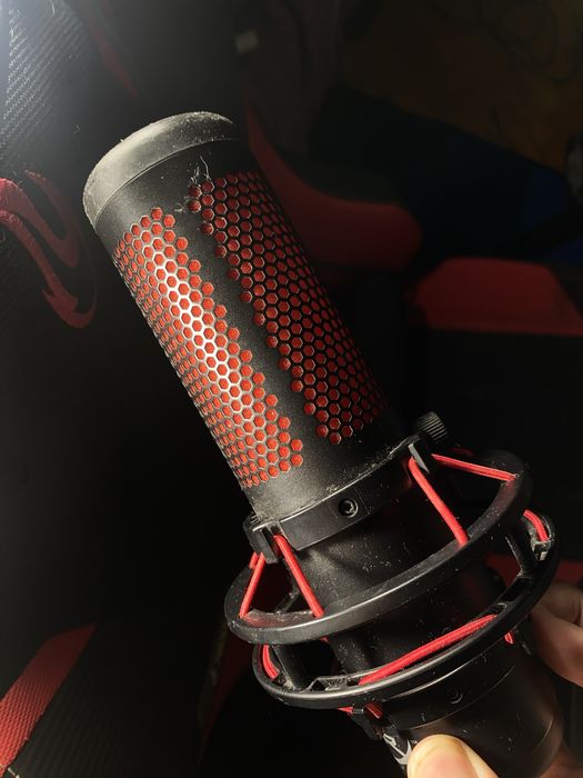 HyperX QuadCast - Microfone condensador USB