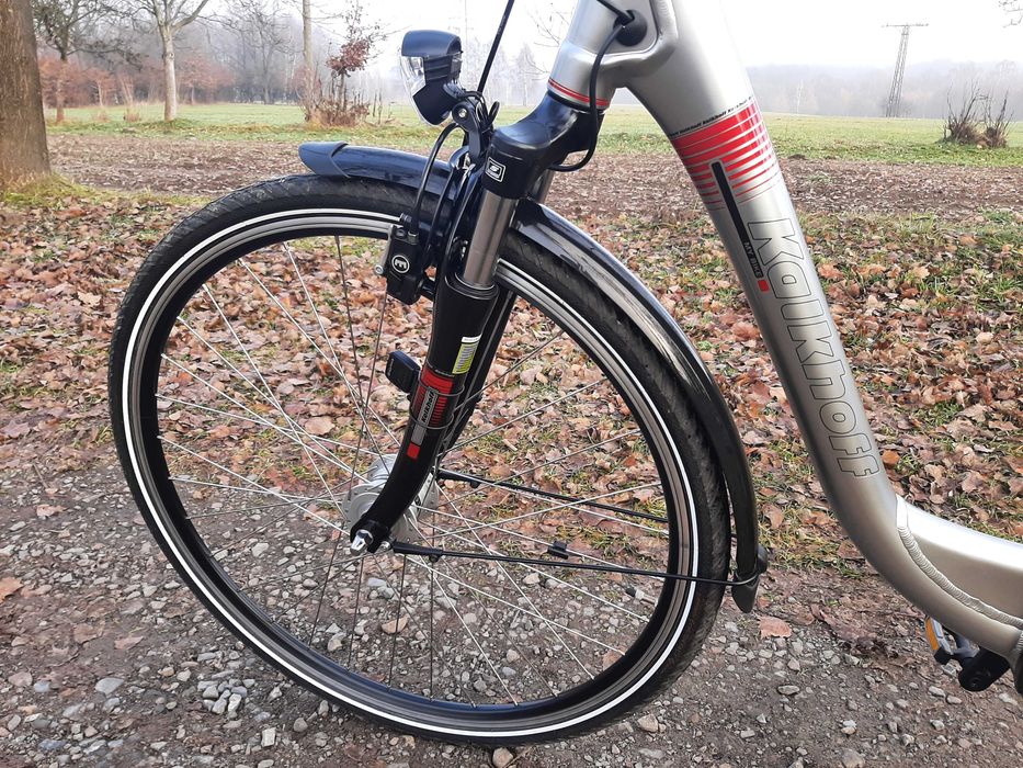 Rower elektryczny miejski trekkingowy Kalkhoff Agattu damki męski