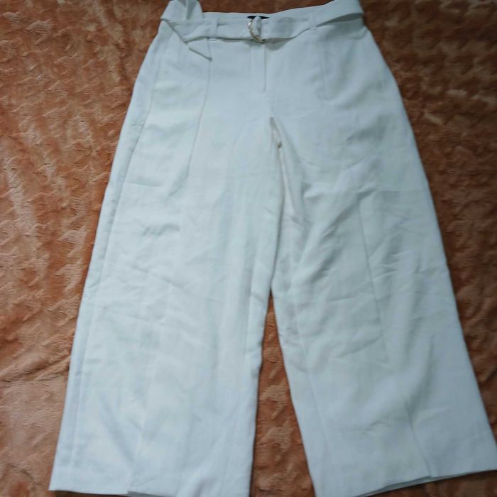 Брюки подростковые белые р. 6