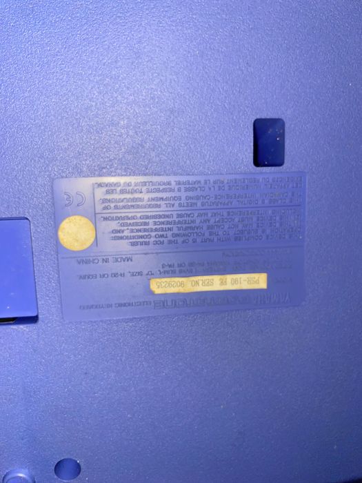 Teclado Yamaha PSR-190