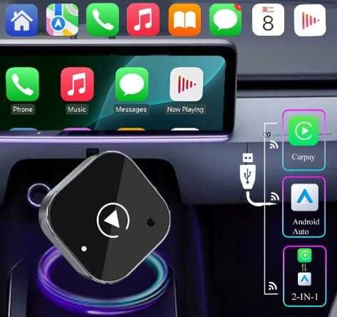 Adapter Bezprzewodowy CarPlay & Android Auto 2w1 USB-C #31
