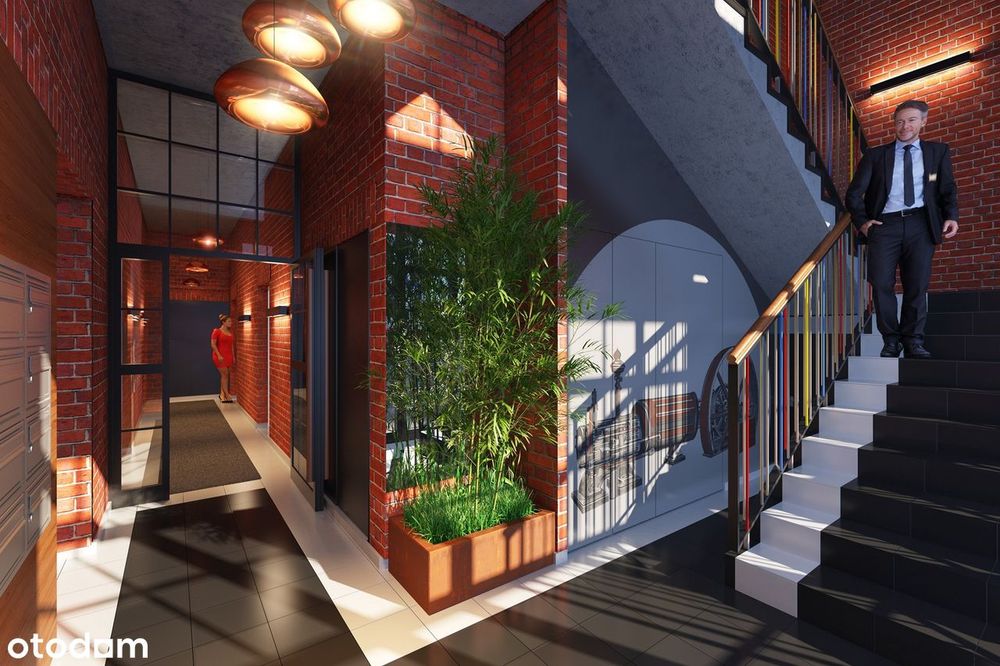 3-pokojowy Loft z prywatnym ogrodem, blisko Centrum, oddany w 2025r.
