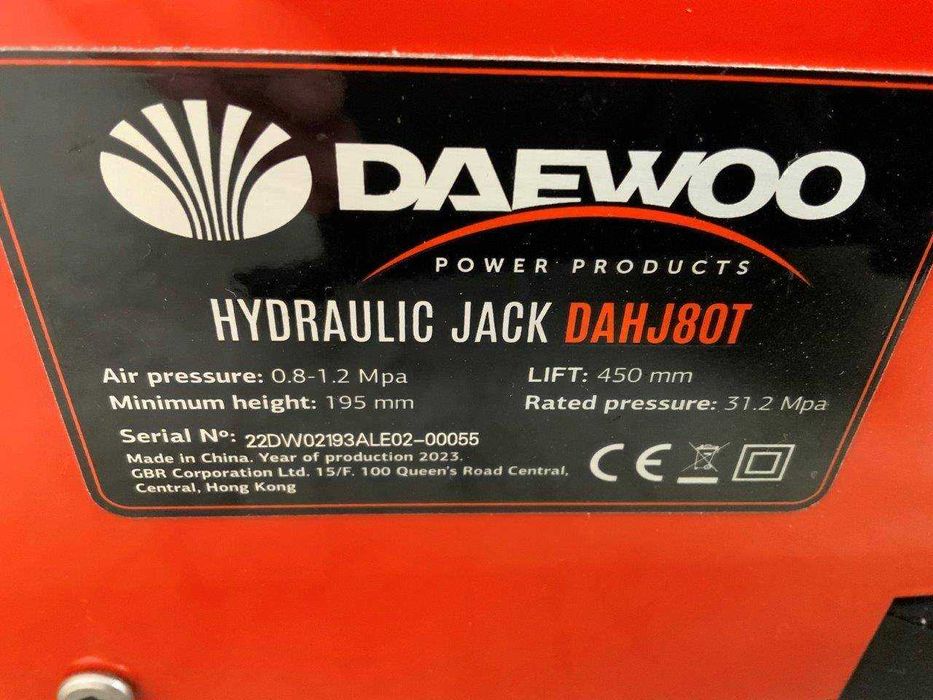 Podnośnik samochodowy ciężarowy ŻABA 80 Ton