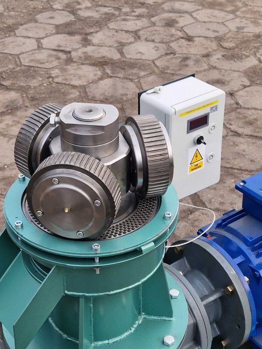 Peleciarka 22kW 18,5kW 3R 310mm, do pelletu w klasie A1, Produkt POLSKI