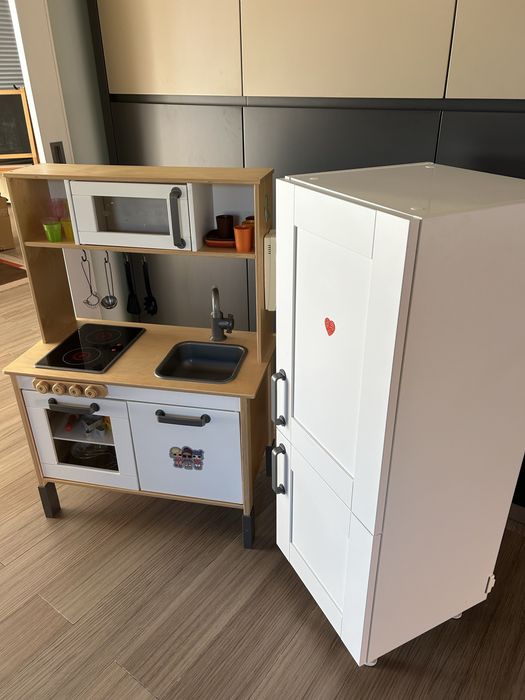 Cozinha e frigorifico IKEA + acessórios