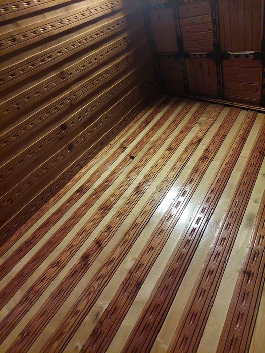 Kasetony, boazeria rzeźbiona