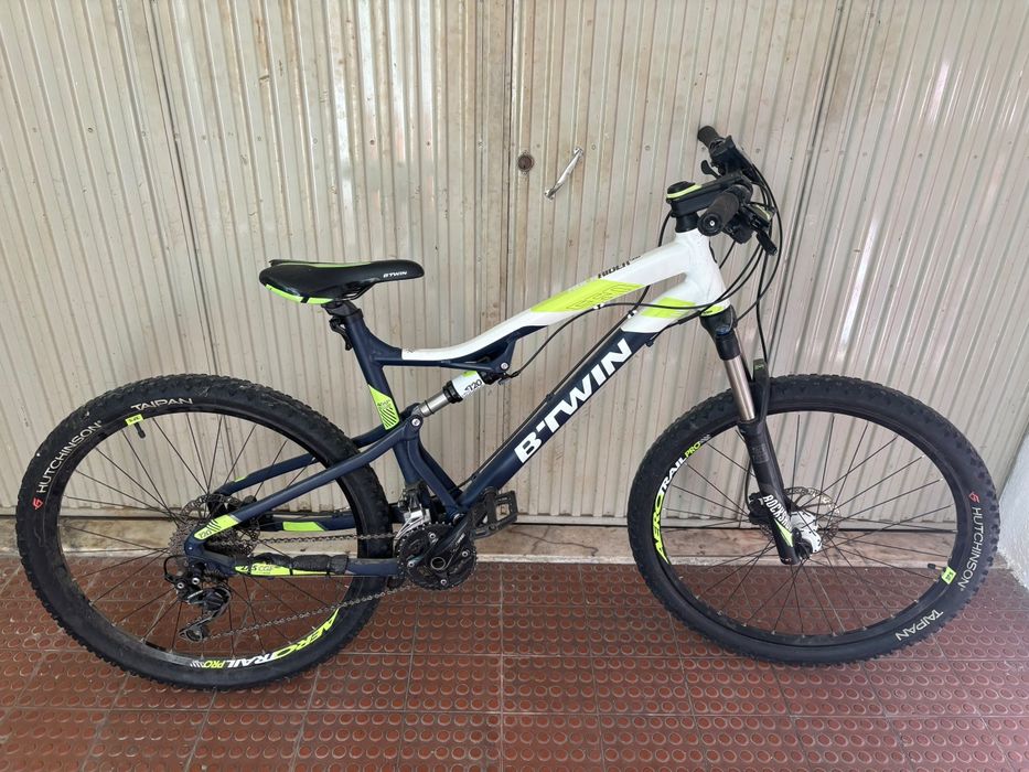 Bicicleta BTT B’TWIN Rockrider 520 S - Suspensão Total - Roda 27,5”