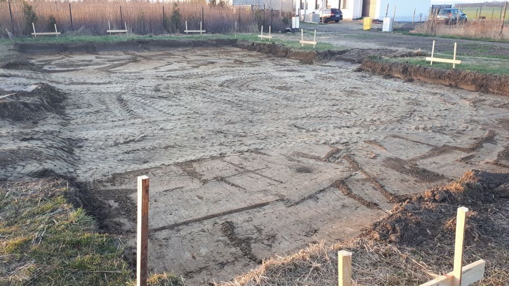 Usługi koparko-ładowarką zageszczarka 400kg,glebogryzarka seperacyjna