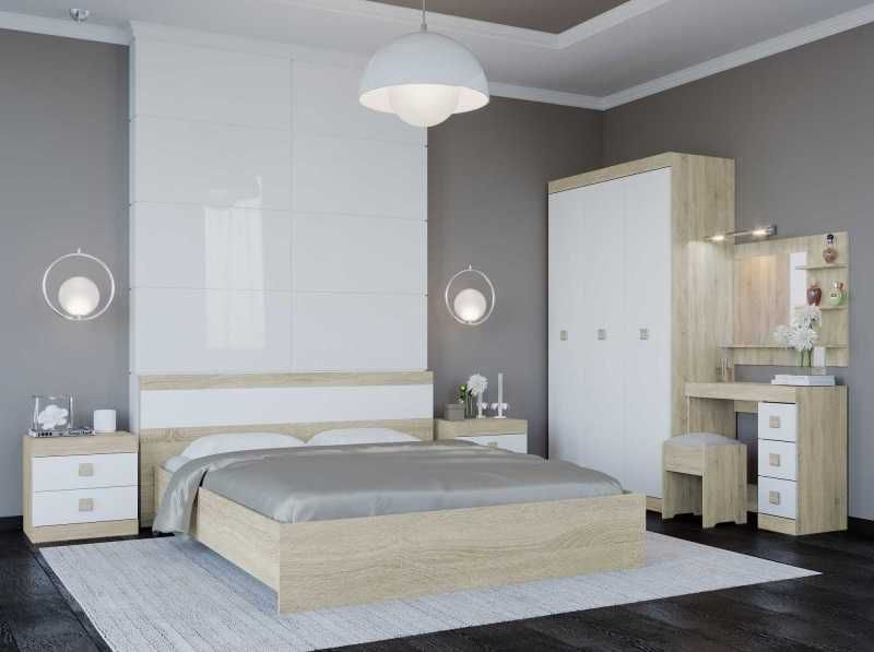 Двухспальная Кровать Соната 140х200, 160х200 с Матрасом. Акция!!!