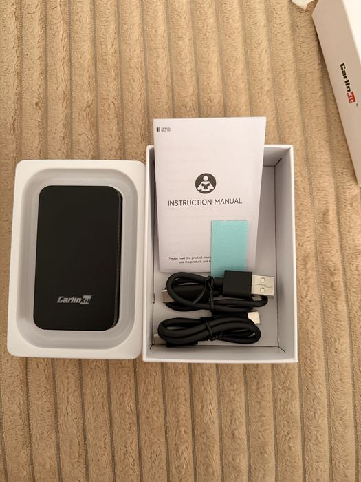 Bezprzewodowy adapter CARLINKIT 5.0 2AIR do samochodów z wbudowanym systemem Android Auto