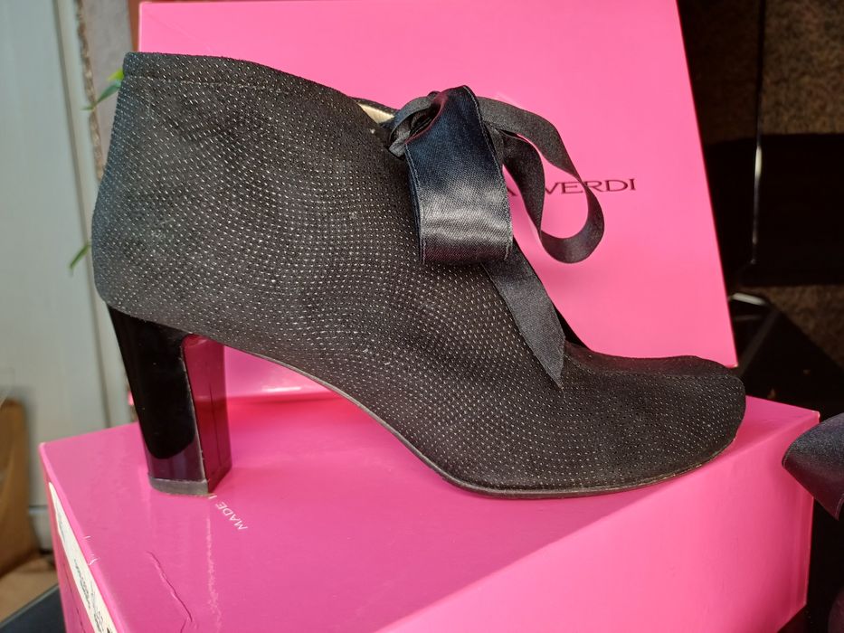 Кожаные ботильоны  Luca Verdi, Италия, разм 37.5