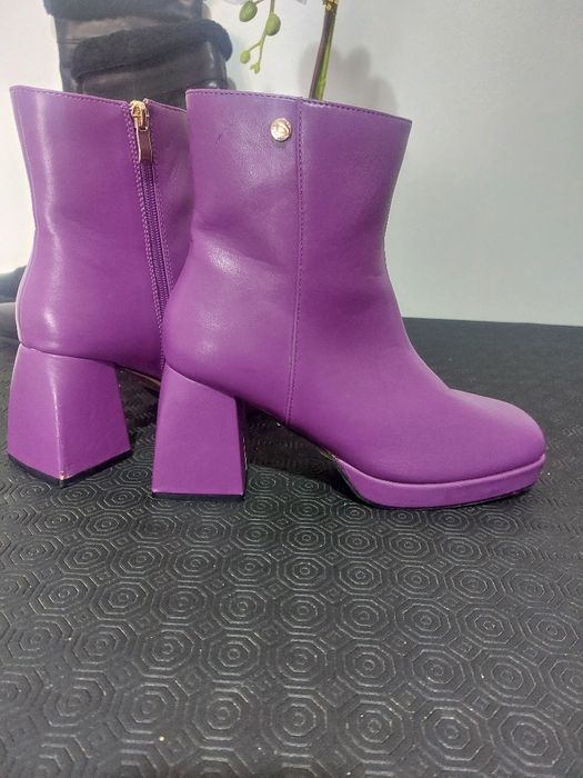 Bota feminina plataforma