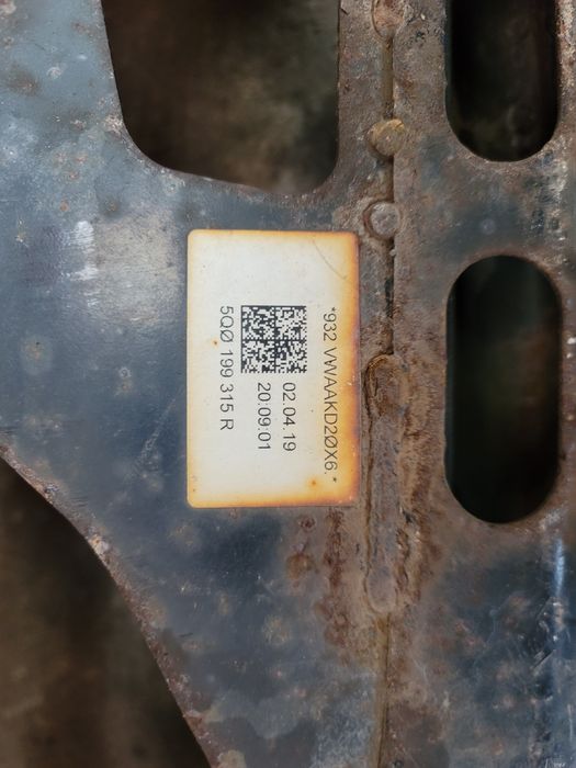 Балка передня, підрамник передній VW E Golf 2019 5q0199315r