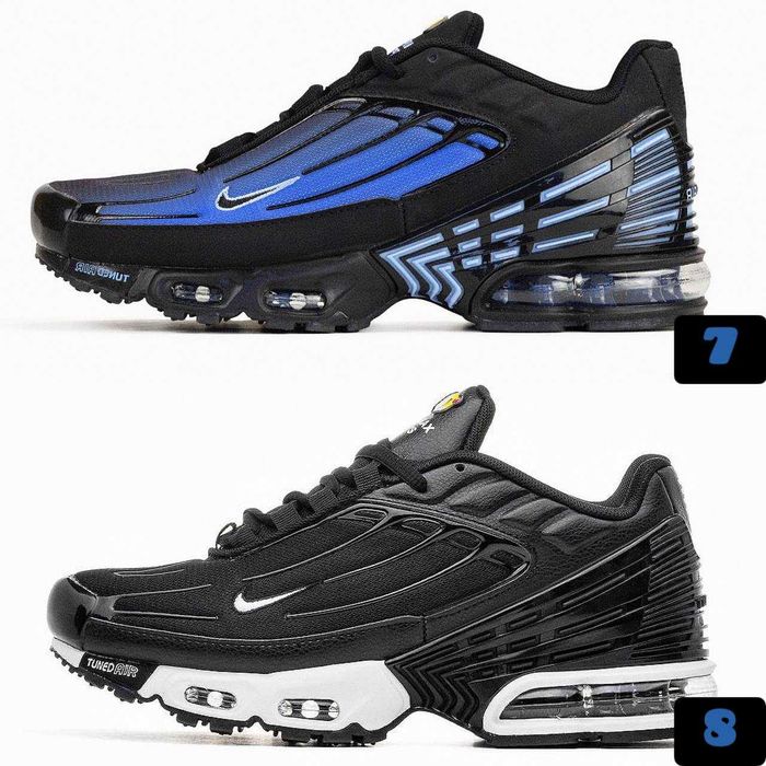 ‼️БЕЗ ПЕРЕДПЛАТИ Чоловічі кросівки Nike Air Max Plus 3 у різних кольорах | Розміри 41 - 45