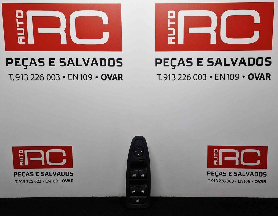 Comando / Botão / Interruptor Vidros Frente Esquerdo 9208109-01 - BMW 1