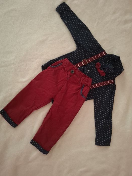 Komplet koszula-spodenki dla chłopca