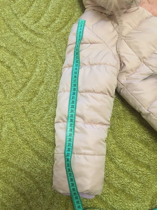 Зимовий пуховик для дівчинки