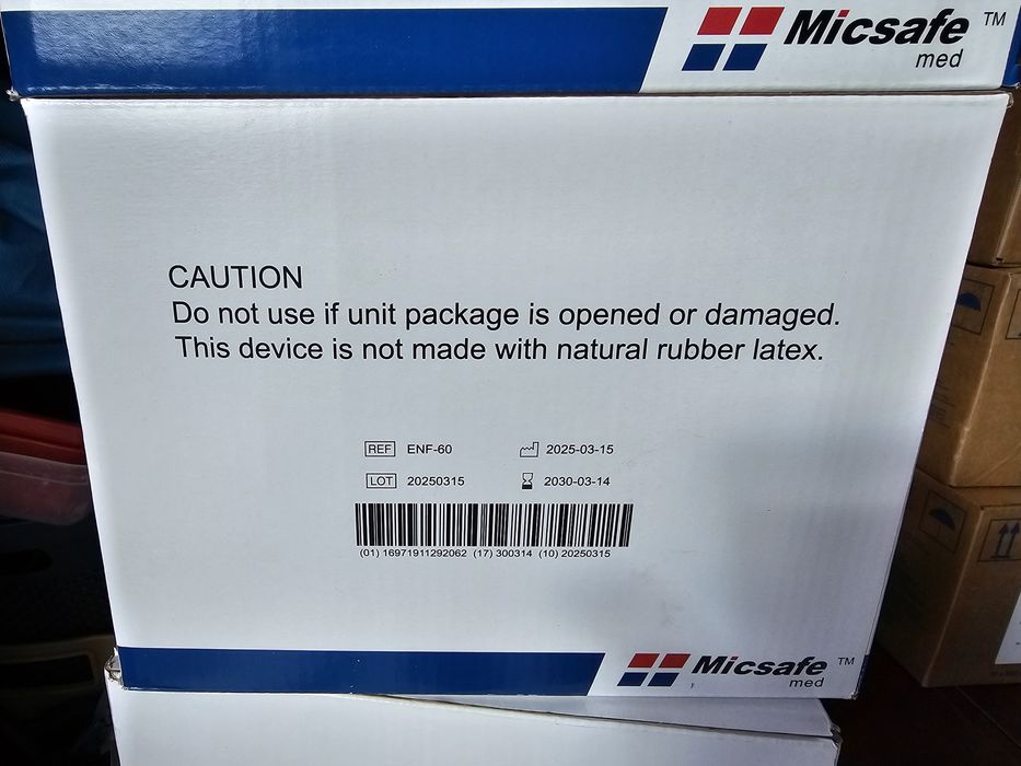 Strzykawka enteralna ENFit MICSAFE Medical 60ml do żywienia dojelitowego