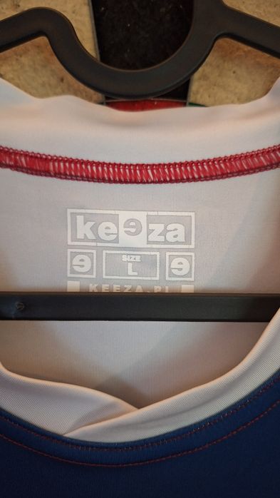 zestaw koszulek piłkarskich Budowlani Łódź, rugby, Keeza