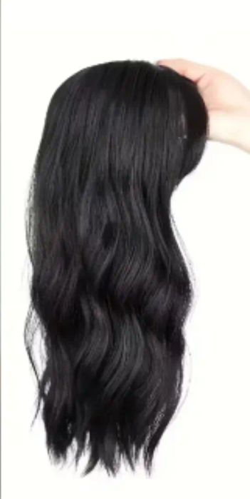 Peruka czarna grafit