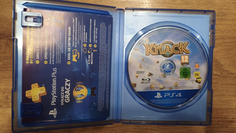 Knack PS4 Polski Dubbing