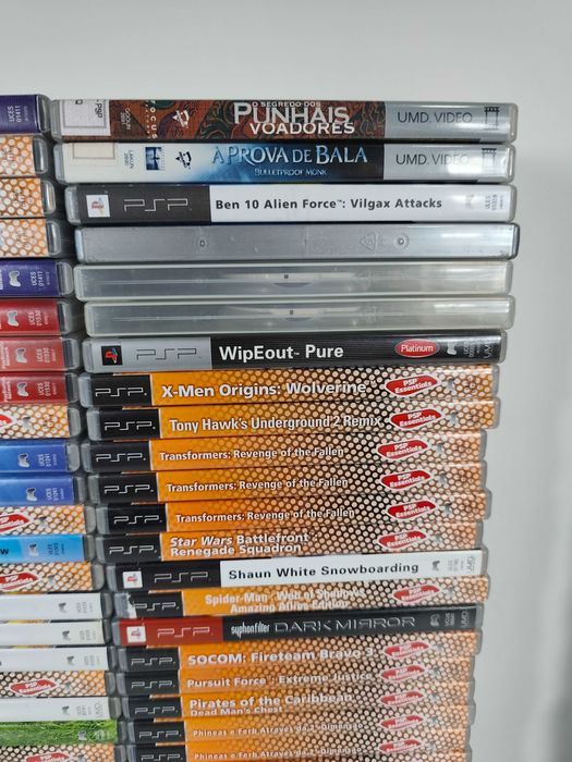 Lote de Jogos Playstation Portable PSP