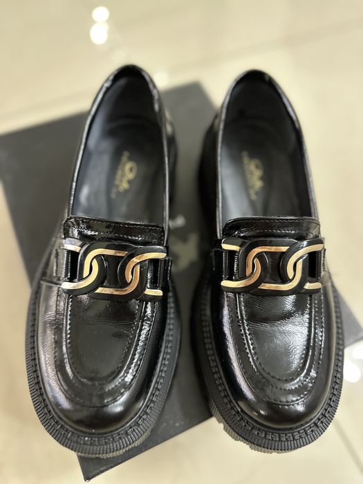 Туфлі / лофери шкіряні нові