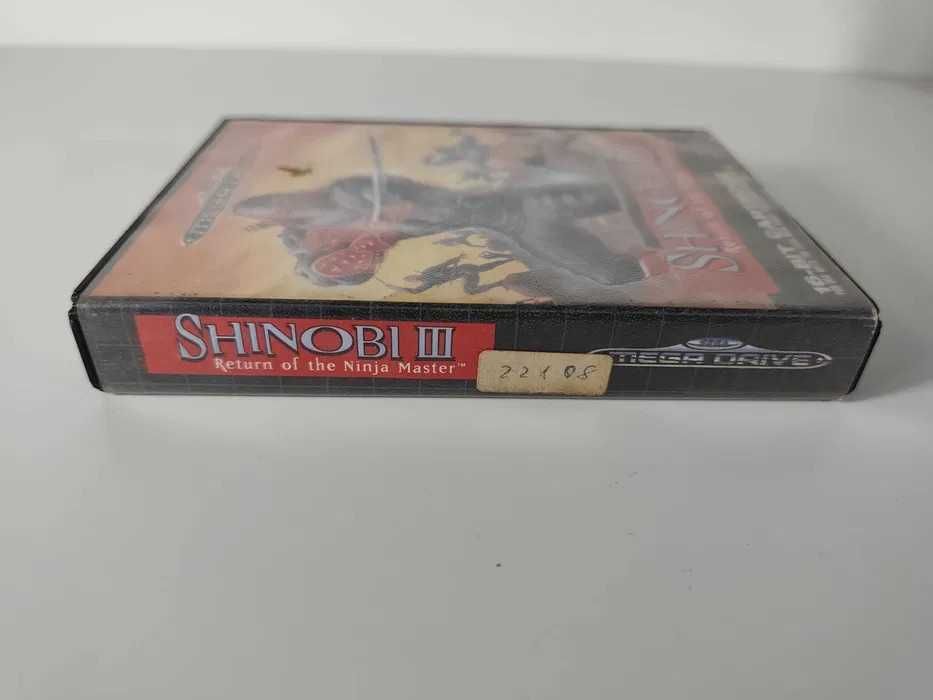 Shinobi 3 Return of the Ninja Master Sega Mega Drive PAL Original