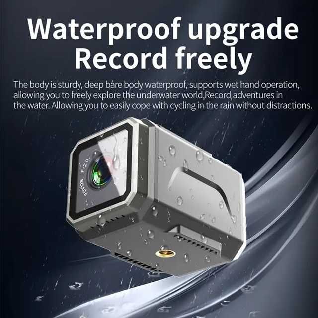 Câmera de ação 4K Ultra HD