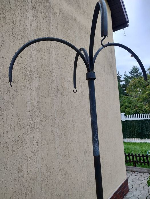 Kwietnik metalowy ogrodowy