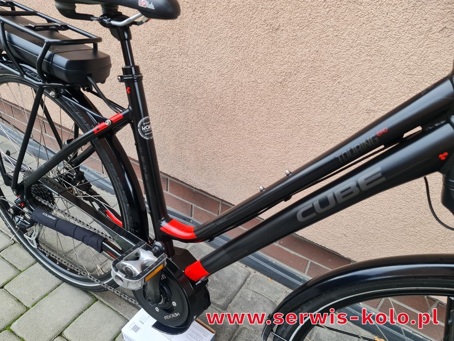 Rower elektryczny damski damka CUBE koła 28 shimano alivio okazja