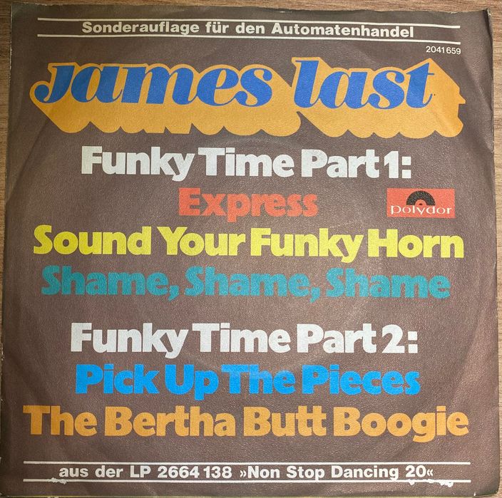 James Last - płyta winylowa 7" - 1975
