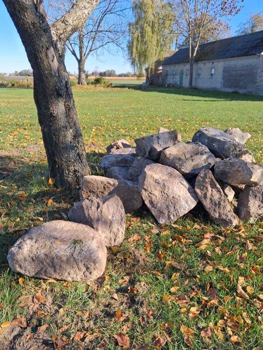 Kamień polny granit droga fundament