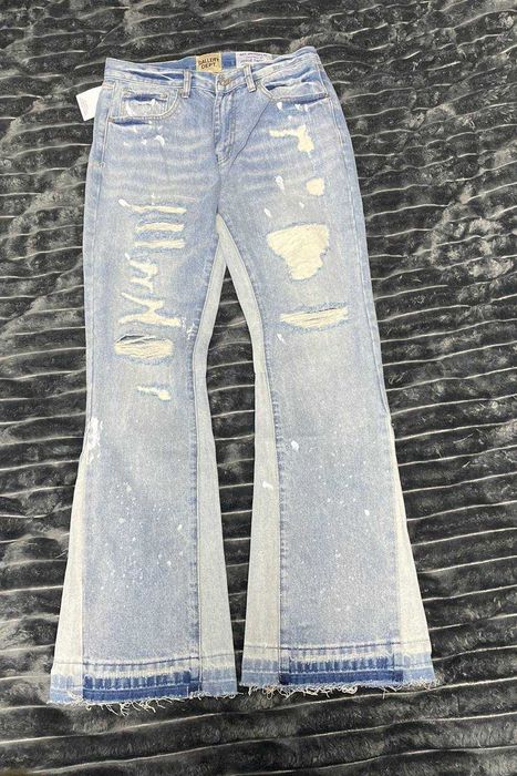 Flared jeans gallery dept клеш/фларед джинсы галери депт