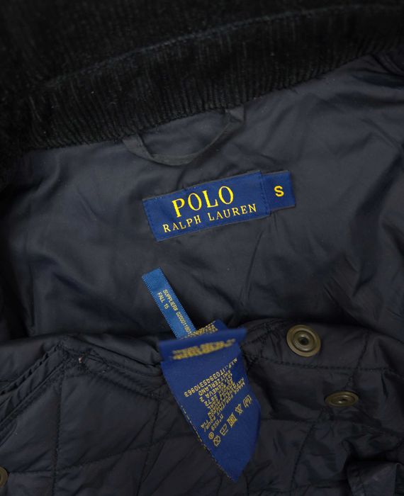 POLO RALPH LAUREN Damska Kurtka Czarna Rozpinana S 36