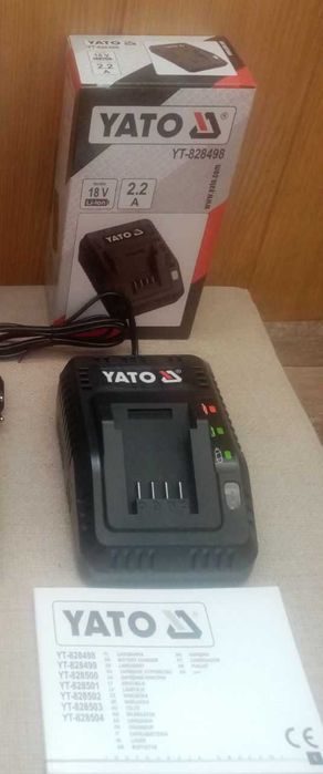 Зарядний пристрій 18В 2.2А YATO YT-828498